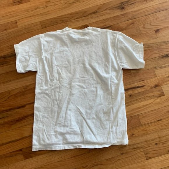 house of gabrielle white cotton tee shirt size L - Picture 5 of 5